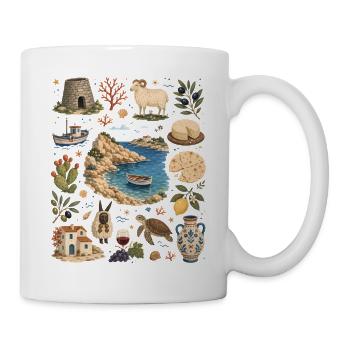Sardinia | Coast, Nuraghi & Pleasure - Mug - white - Right