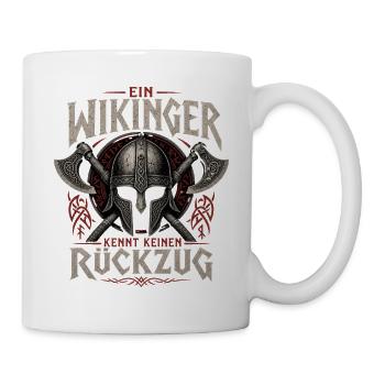 Wikinger Spruch - Tasse - Weiß - Rechts