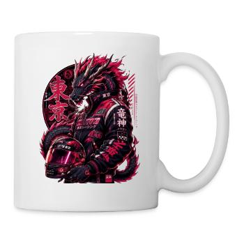 Japanese Dragon Racer - Mug - white - Right