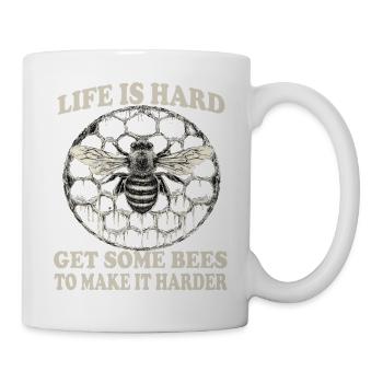 Beekeeping Supplies Beekeeper Accessories Beekeeping Bees Fan - Mug - white - Right