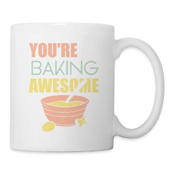 Cake Baking Pastry Chef Cake Baker - Mug - white - Right
