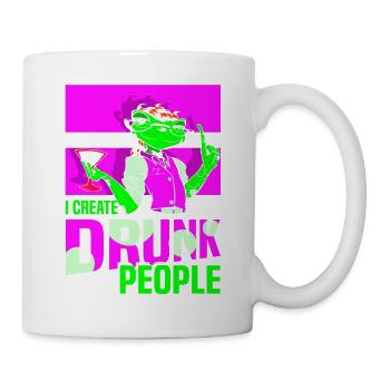 waiter bartender bartender bartender barchef - Mug - white - Right