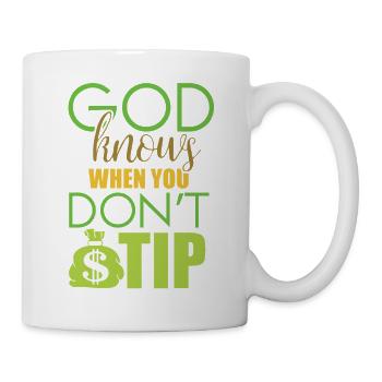 waiter bartender bartender bartender barchef - Mug - white - Right