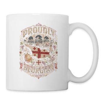Georgia Georgian Tbilisi Sakartvelo - Mug - white - Right