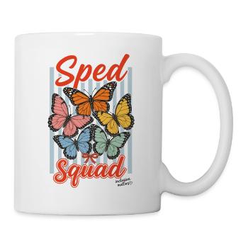 Sped Squad Butterfly Special Education Teacher - Mug - white - Right