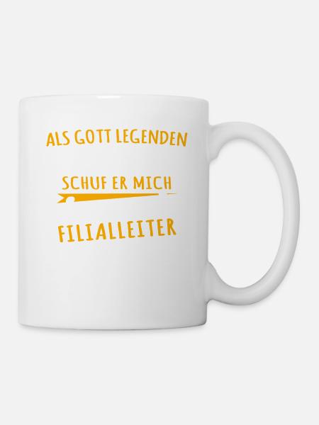 Filialleiter - Tasse - Weiß