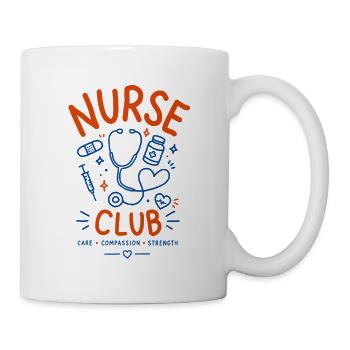Nurse t-shirt design - Mug - white - Right