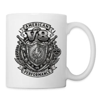V8 - Mug - white - Right