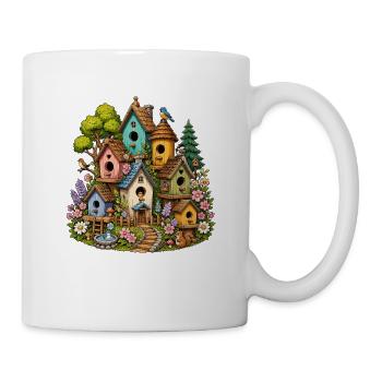 Colorful Bird Feeder Wilderness - Mug - white - Right