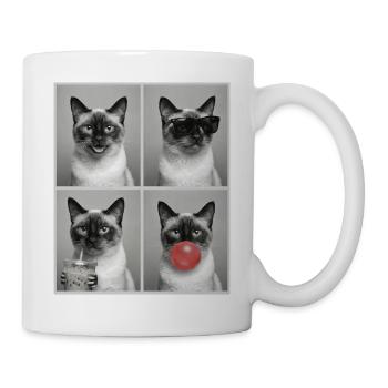 Cats Colorpoint Shorthair Cat - Mug - white - Right