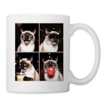 Chats Colorpoint Chat à poil court - Mug blanc - blanc - Droite