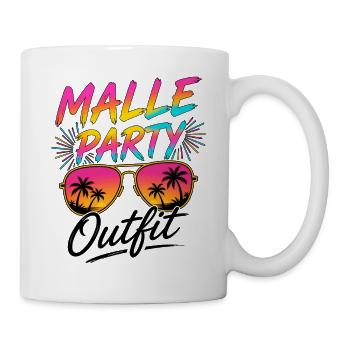 Malle Party Outfit - Mug - white - Right