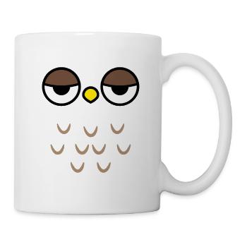 Funny Owl Party Owl Costume - Mug - white - Right