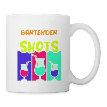 waiter bartender bartender bartender barchef - Mug - white - Right