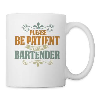 waiter bartender bartender bartender barchef - Mug - white - Right
