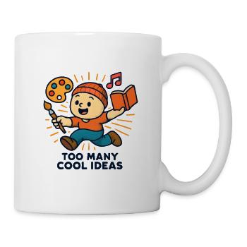 Creative childhood ideas - Mug - white - Right