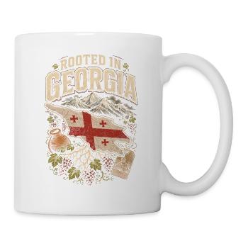 Georgia Georgian Tbilisi Sakartvelo - Mug - white - Right