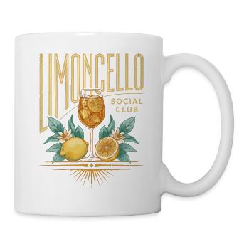 Limoncello Social Club Illustration - Mug - white - Right
