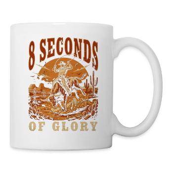 Huit secondes de Gloire Rodeo - Mug blanc - blanc - Droite