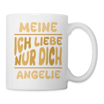 Angelie - Tasse - Weiß - Rechts