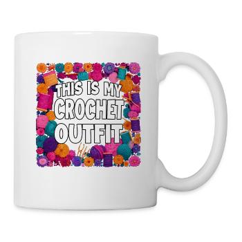 This Is My Crochet Outfit - Mug - white - Right