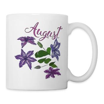 August - Mug - white - Right
