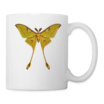 Comet Moth Argema mittrei - Mug - white - Right