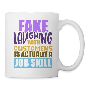 Serveur Barman Barchef - Mug blanc - blanc - Droite