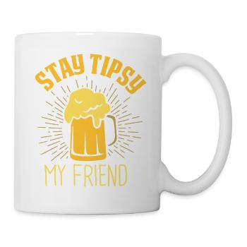 Kellner Barkeeper Ober Bar Bartender barchef - Tasse - Weiß - Rechts