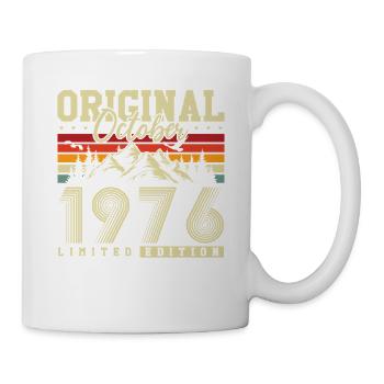 Original octobre 1976 – millésime du 50e anniversaire - Mug blanc - blanc - Droite