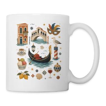 Venice Love | Gondola & Italy - Mug - white - Right