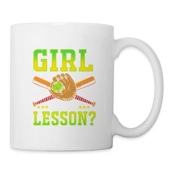 Softball Mama - Tasse - Weiß - Rechts