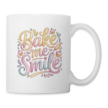 Pastry Chef Bake Me Smile Pastry Artist Baker - Mug - white - Right