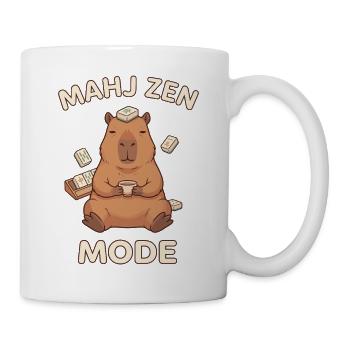 Mahjong Mahj Zen Mode Capybara - Mug - white - Right