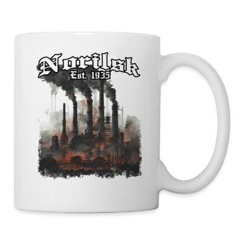 Industrie Gothic Est. 1935 - Tasse - Weiß - Rechts