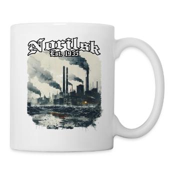Norilsk Industrie fondée en 1935 - Mug blanc - blanc - Droite