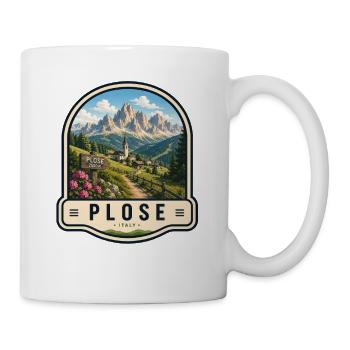 Plose Dolomites Italy Vintage Tour - Mug - white - Right
