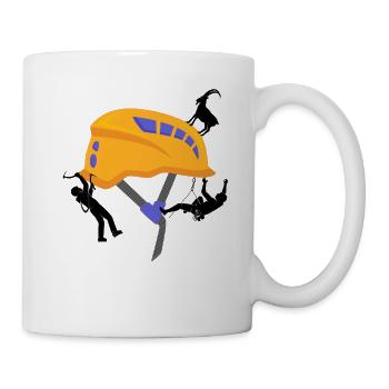 Safety Helmet Climbing Helmet Mountaineer - Mug - white - Right