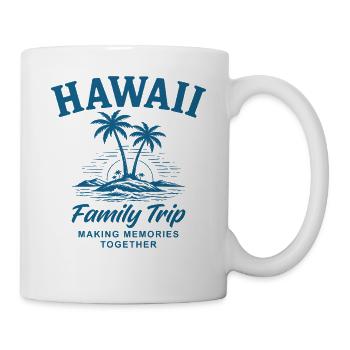 Hawaii Family Trip Making Memories - Mug - white - Right