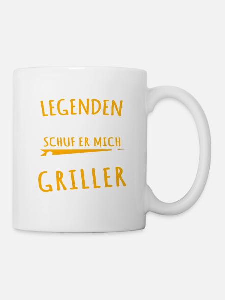 Griller - Tasse - Weiß
