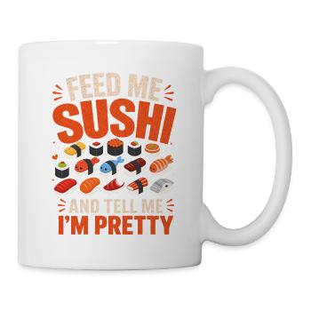 Sushi Cadeaux de sushi japonais - Mug blanc - blanc - Droite