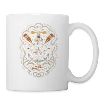 Küstenwache Rettungsschwimmer - Tasse - Weiß - Rechts