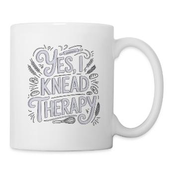 Pastry Chef Yes I Knead Therapy Executive Chef - Mug blanc - blanc - Droite