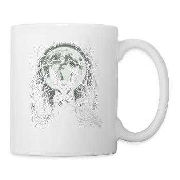 Skeleton Boop Creepy Cute Bunny Goth - Mug - white - Right