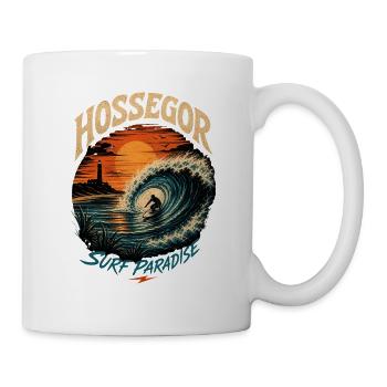 Hossegor Surfing - Mug blanc - blanc - Droite