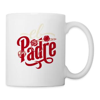 El Padre Patron Famille Cadeau Rétro - Tasse - Weiß - Rechts