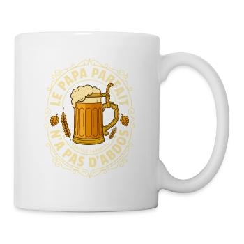 Le Papa Parfait N'a Pas D'abdos Humour - Mug blanc - blanc - Droite