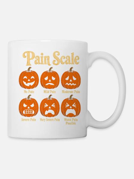 Krankenschwester Krankenpfleger Halloween - Tasse - Weiß