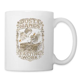 Steinmetz Steinmetzhandwerk - Tasse - Weiß - Rechts