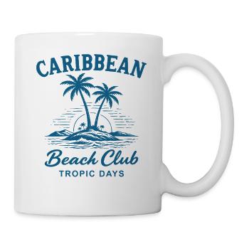 Caribbean Beach Club Tropic Days Island - Tasse - Weiß - Rechts